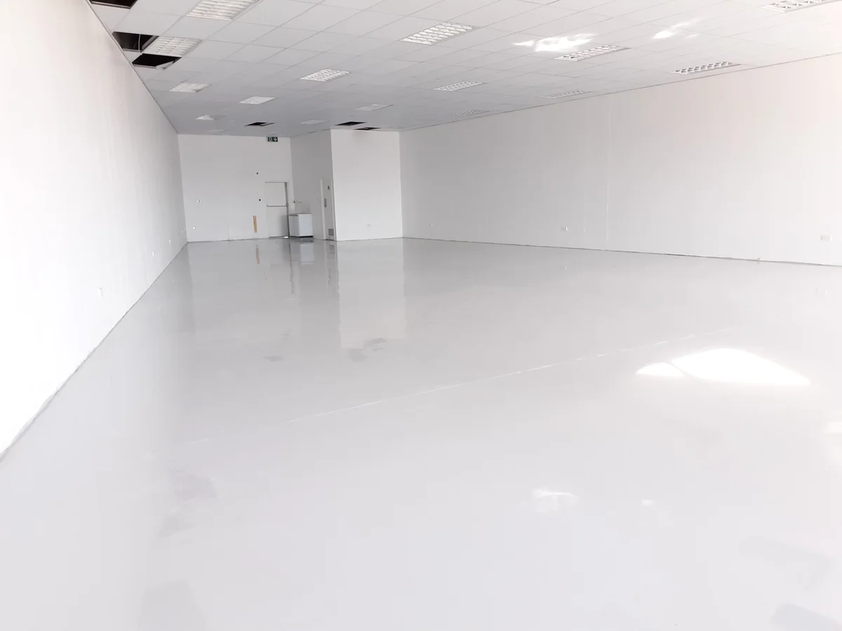 Epoxy floor coating installed in Botswana