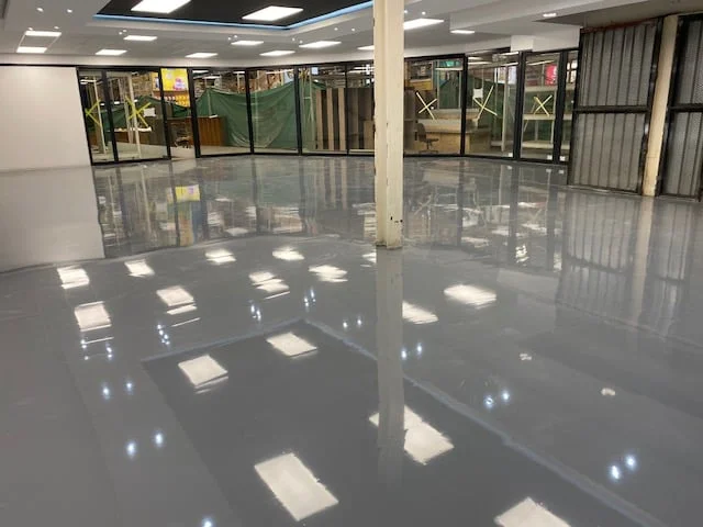 PourEpoxy resin flooring installation Botswana